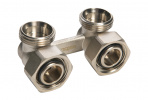 Узел нижнего подключения радиатора угловой 3/4" EK х 3/4" EK WATTSON