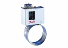 Реле температуры DANFOSS KP61 - 2м 060L126266 (Термостат защиты от замерзания)