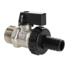 Кран дренажный 1/2" НР / Шланг VALTEC