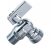 Кран шаровой угловой для подкл. с/т приборов 1/2"х3/4" VALFEX VF.392.N.05
