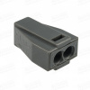 Клемма 2П х 0,75-2,5 IEK Серая СМК 773-302 с пастой
