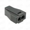 Клемма 2П х 0,75-2,5 IEK Серая СМК 773-302 с пастой