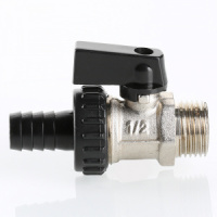 Кран дренажный 1/2" НР / Шланг VALTEC