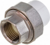 Муфта разъемная американка ППР 25х 3/4" ВР VALFEX PP-R полипропиленовая белая 10155020