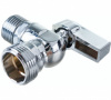 Кран шаровой угловой для подкл. с/т приборов 1/2"х3/4" VALFEX VF.392.N.05