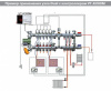 Насосно-смесительный узел смешения VALTEC DUAL 130 мм без насоса VT.DUAL.0.130