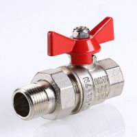 Кран шаровый BASE с полусгоном 1 1/4" ВР-НР VALTEC