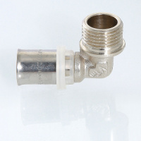Угольник пресс с переходом на НР 16 х 1/2" VALTEC ( VTm.253.N.001604 )