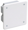 Коробка распаячная СП 92х92х45 IP20 КМ41001 (с саморезами с крышкой) IEK