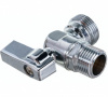Кран шаровой угловой для подкл. с/т приборов 1/2"х3/4" VALFEX VF.392.N.05