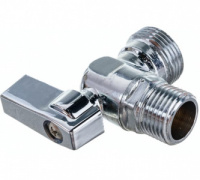 Кран шаровой угловой для подкл. с/т приборов 1/2"х3/4" VALFEX VF.392.N.05